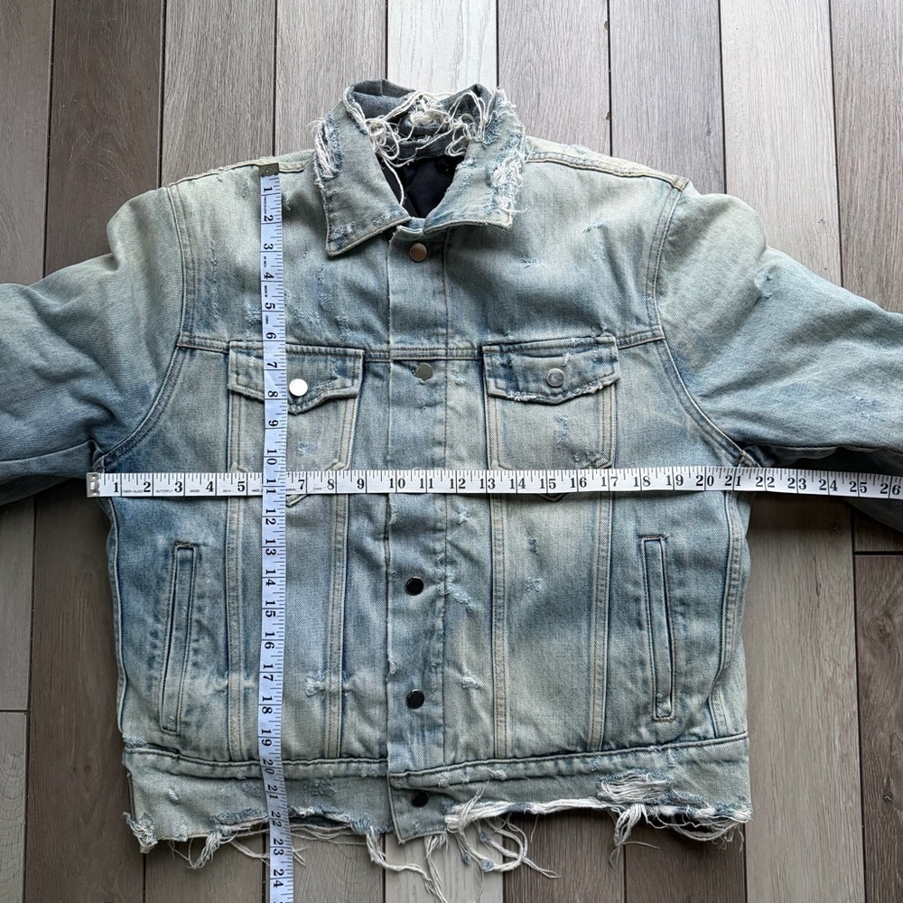 Amiri Reverse Trucker Bomber Jacket - Picture 2 of 13